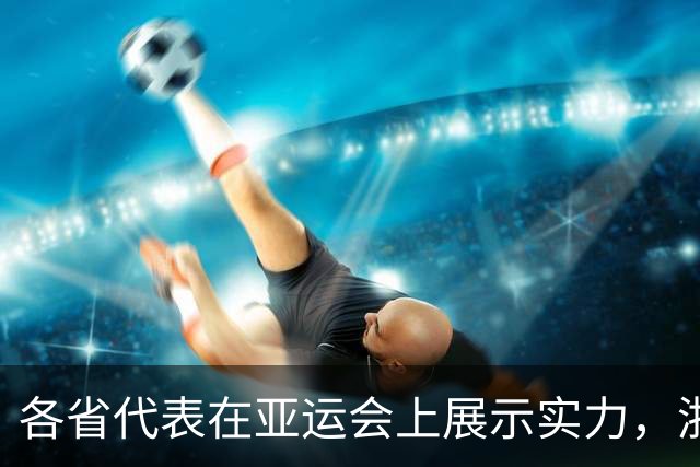 各省代表在亚运会上展示实力，浙江省表现尤为突出